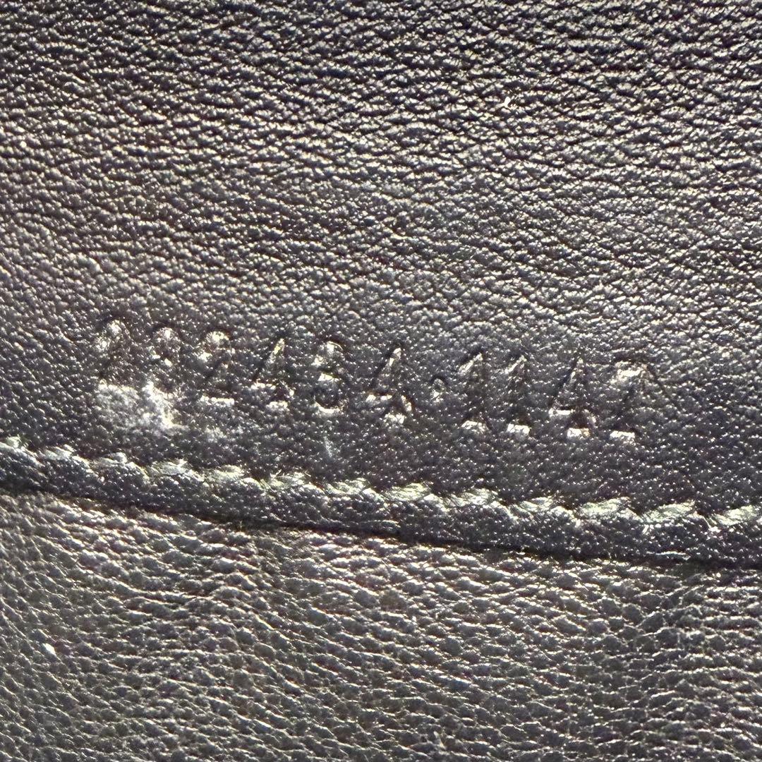 美品☆GUCCI 長財布 シマ インターロッキング フラップ 箱付き ブラック