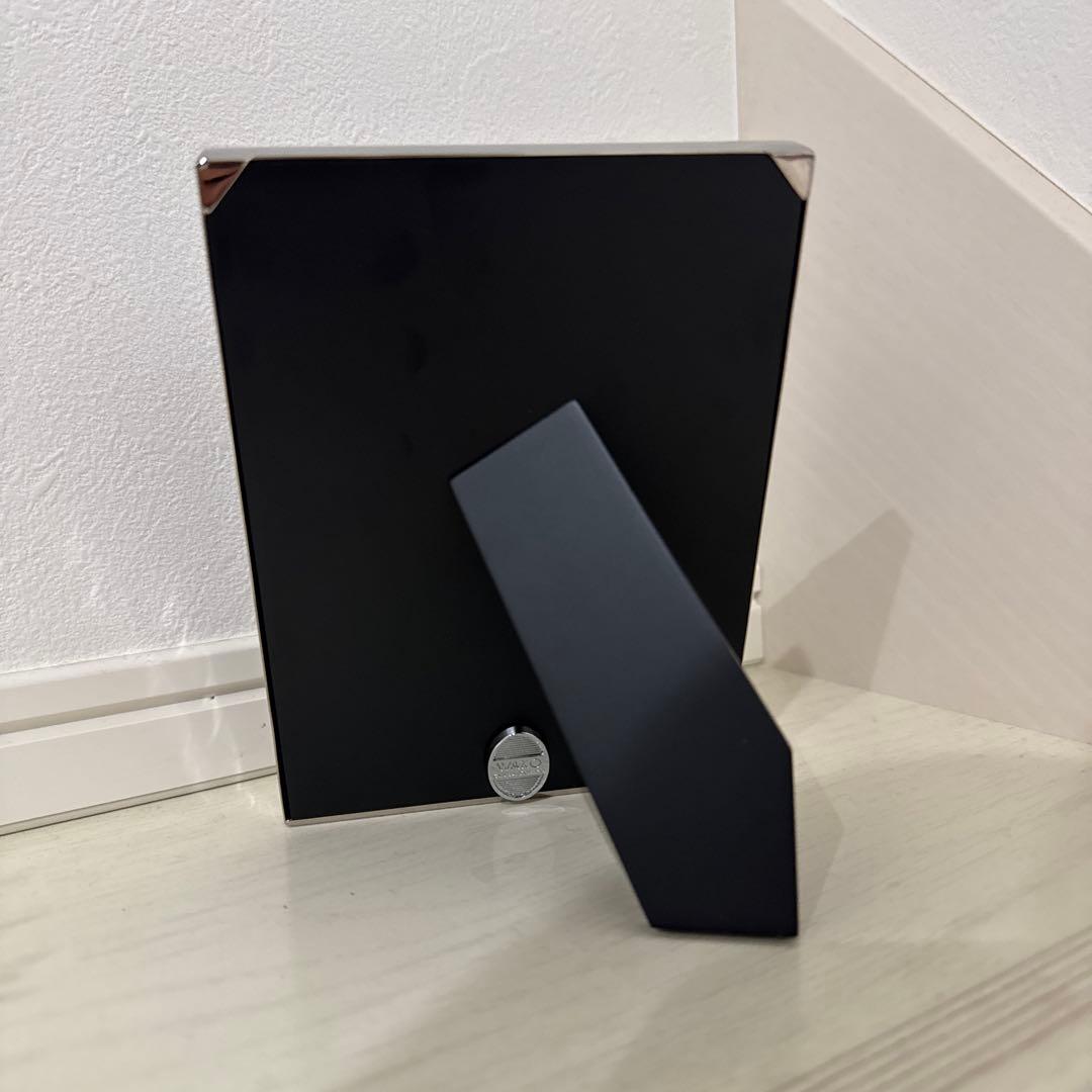 新品未使用　銀座WAKOプラチナ写真立て　スパイラル　箱等有