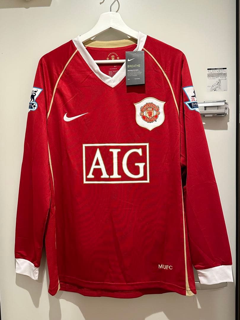 06/07 クリスティアーノ・ロナウド　リーグ戦用　マンチェスターユナイテッド