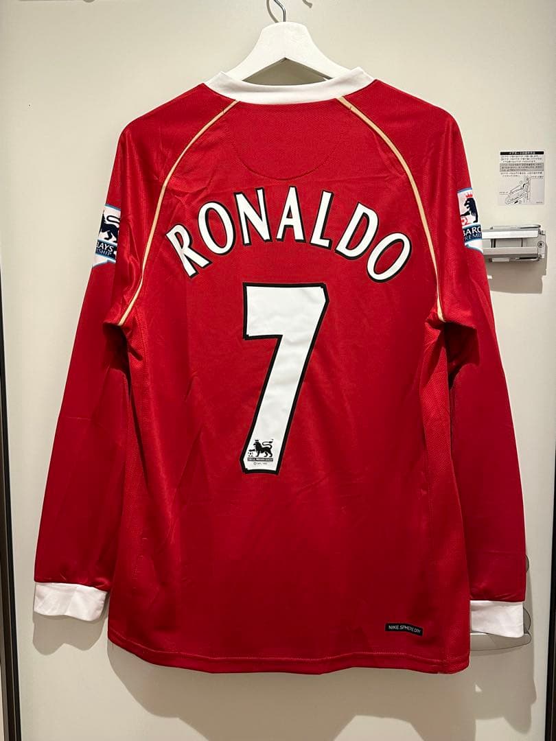 06/07 クリスティアーノ・ロナウド　リーグ戦用　マンチェスターユナイテッド