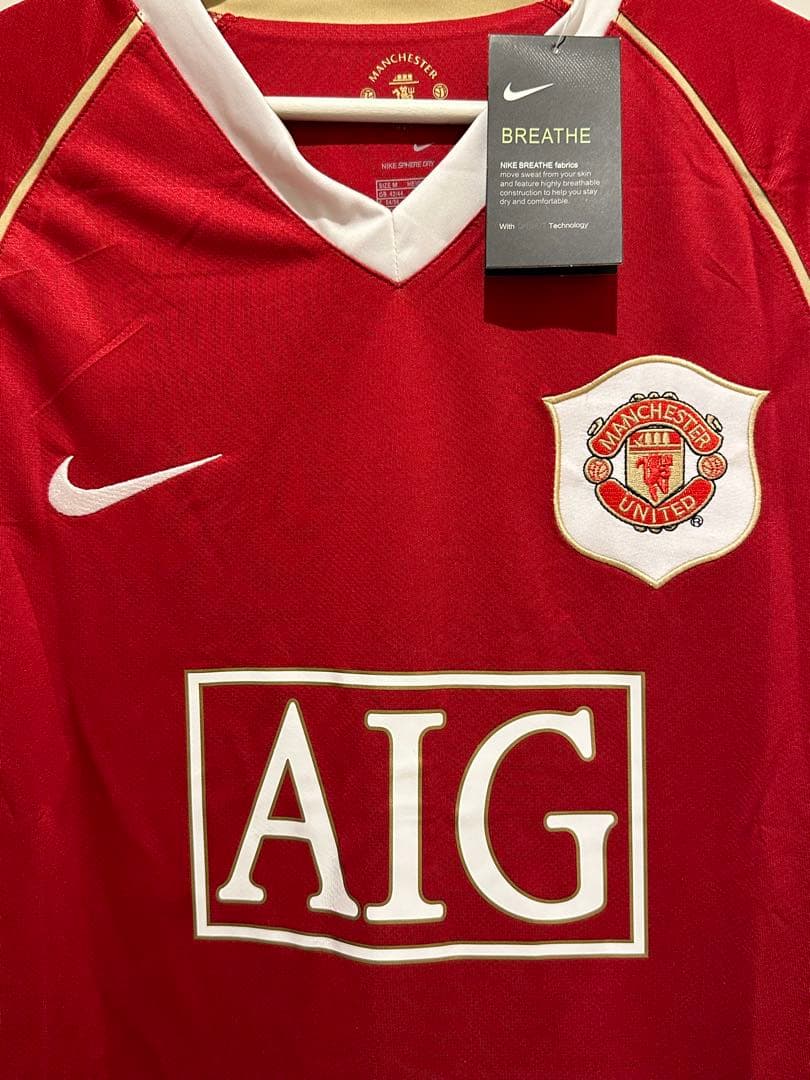 06/07 クリスティアーノ・ロナウド　リーグ戦用　マンチェスターユナイテッド