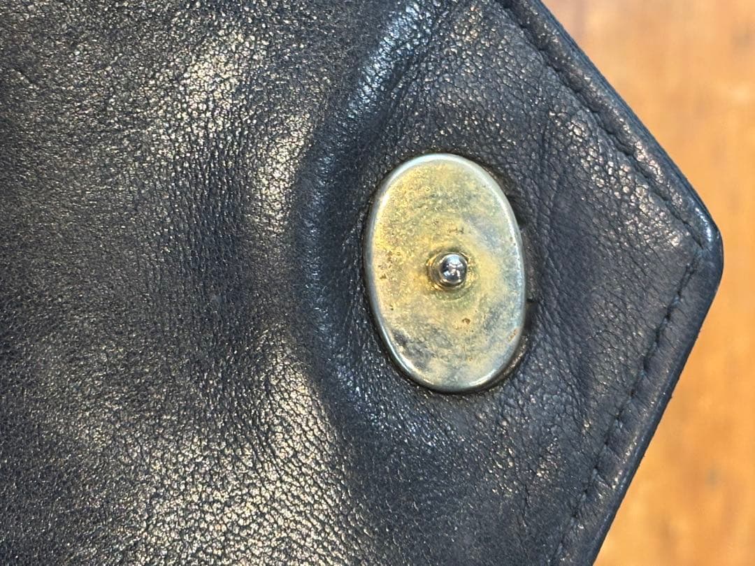 CHANEL シャネル　デカココ　ココマーク チェーンショルダーバッグ　レザー