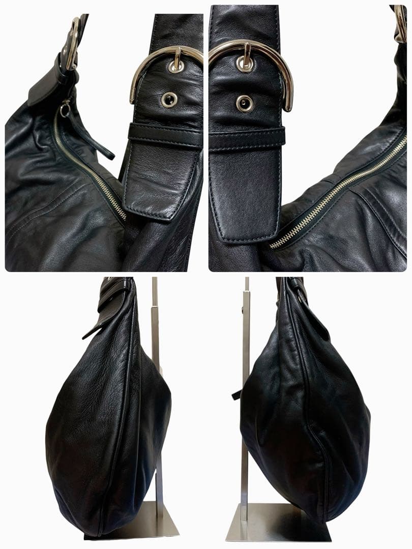 バッグ COACH 00s oneshoulder halfmoom y2k