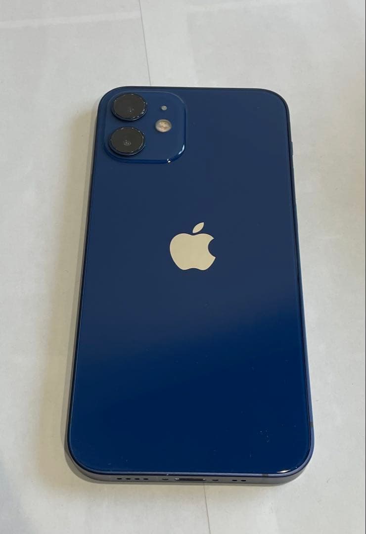 Apple iPhone 12mini 本体 青