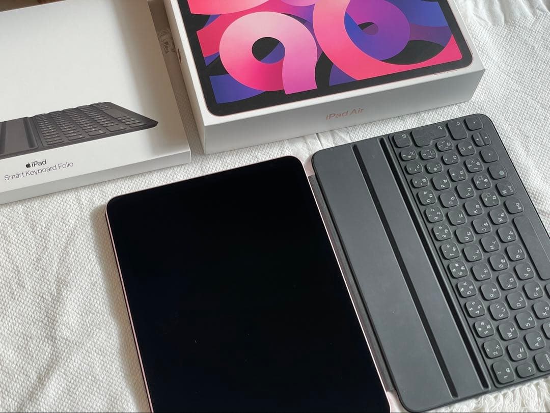 【美品】キーボード付iPad Air Wi-Fi64GB 2020 第4世代