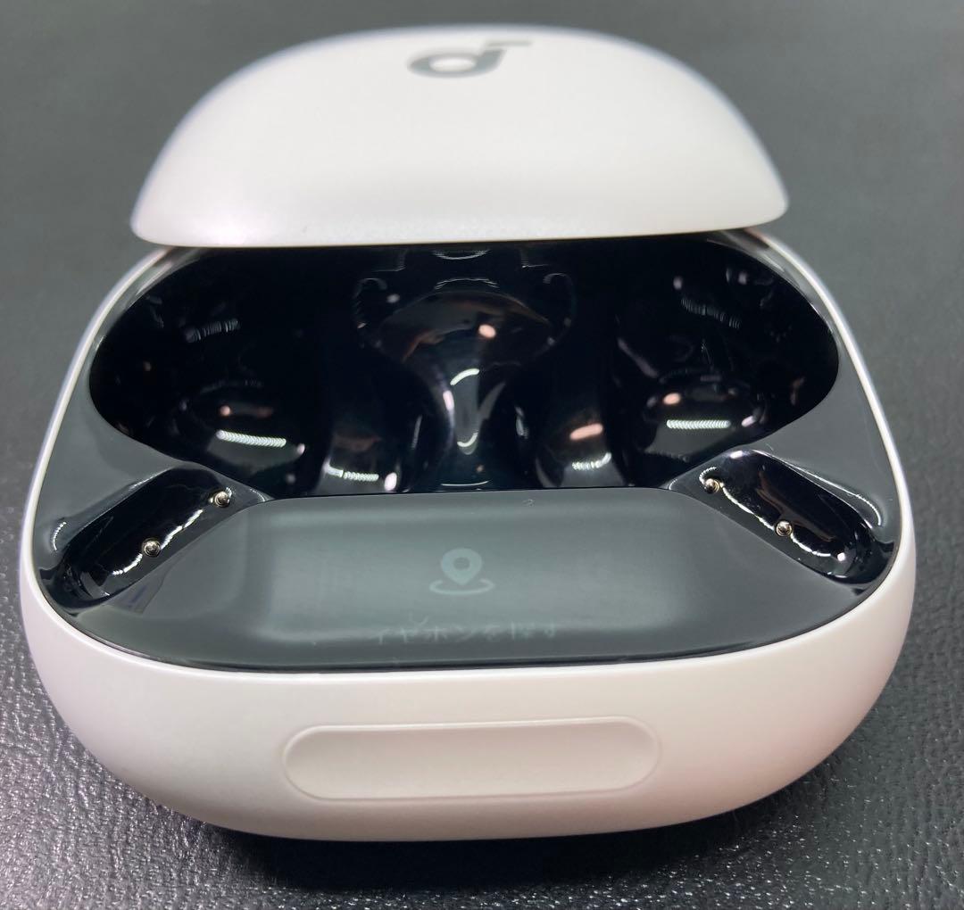 【美品】soundcore Liberty4 Proパールホワイト【充電ケース】