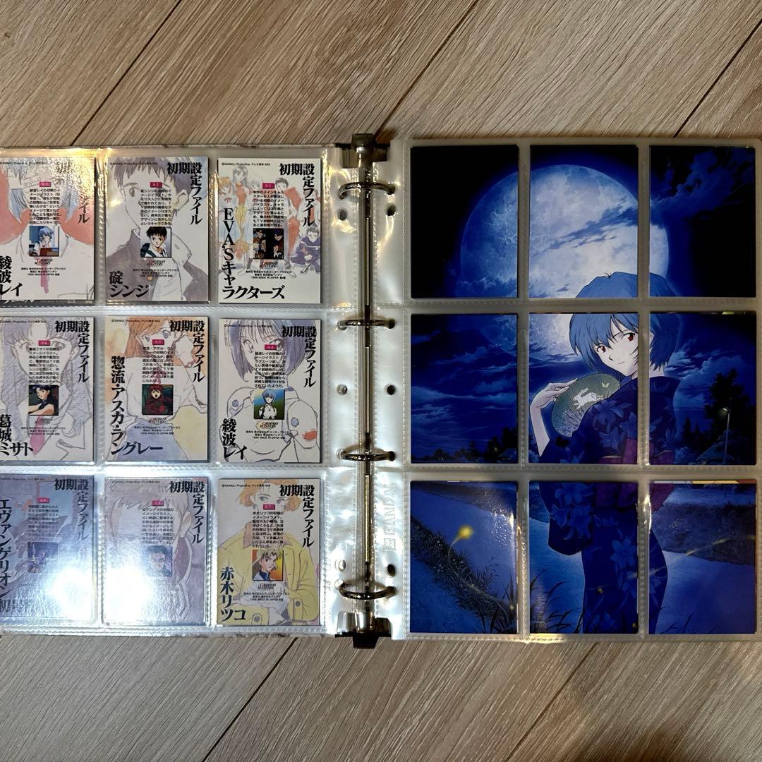 【新世紀エヴァンゲリオン カードダスマスターズ 第1-2弾 バインダー付、他