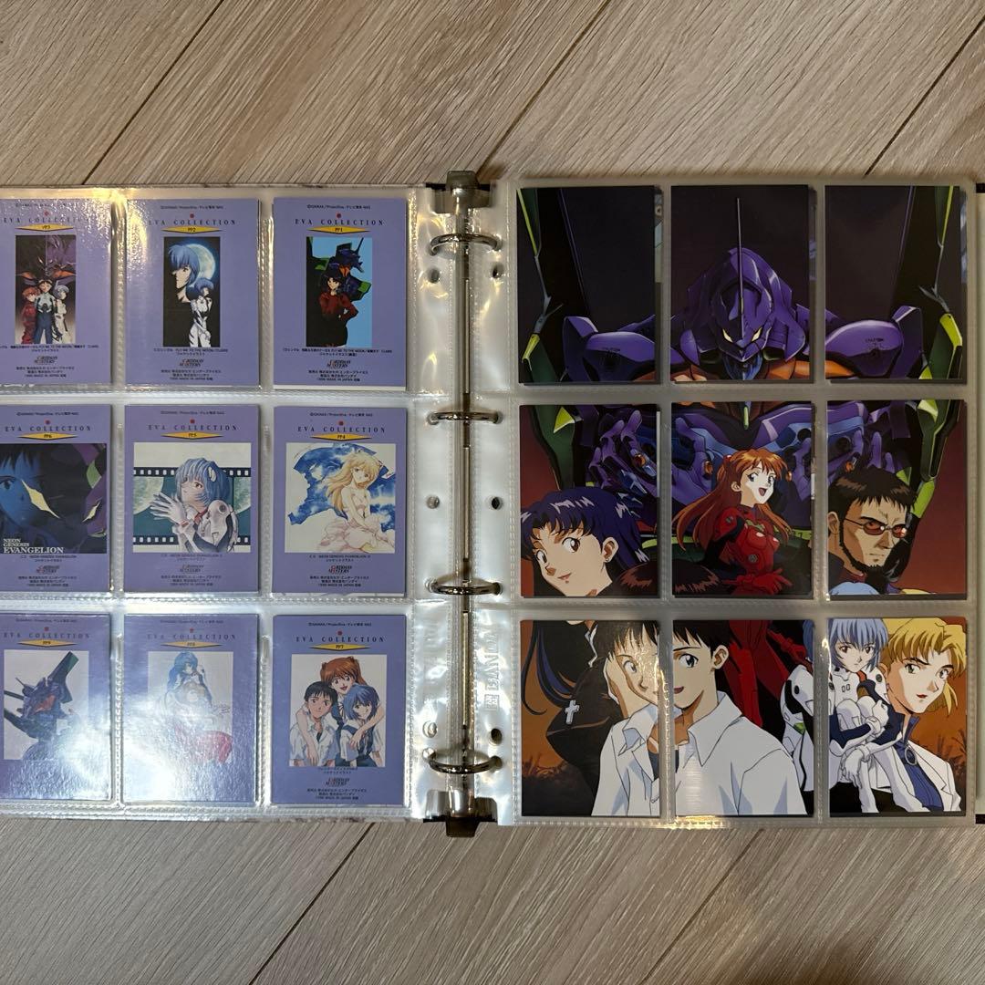 【新世紀エヴァンゲリオン カードダスマスターズ 第1-2弾 バインダー付、他