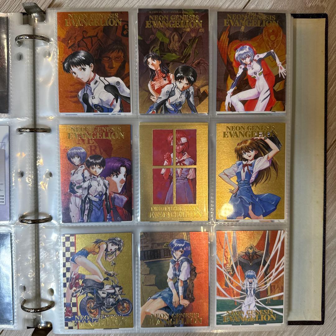 【新世紀エヴァンゲリオン カードダスマスターズ 第1-2弾 バインダー付、他