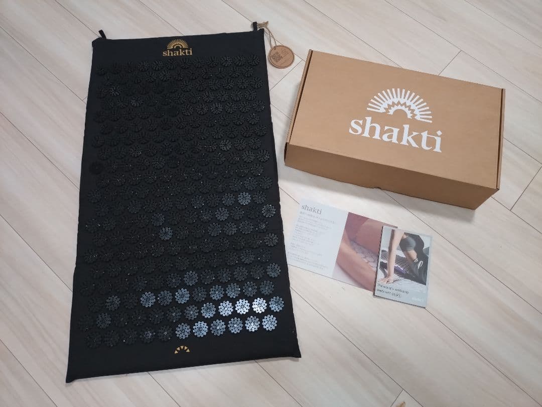 【未使用新品☆即日発送OK】シャクティマット正規品 ブラック オリジナル