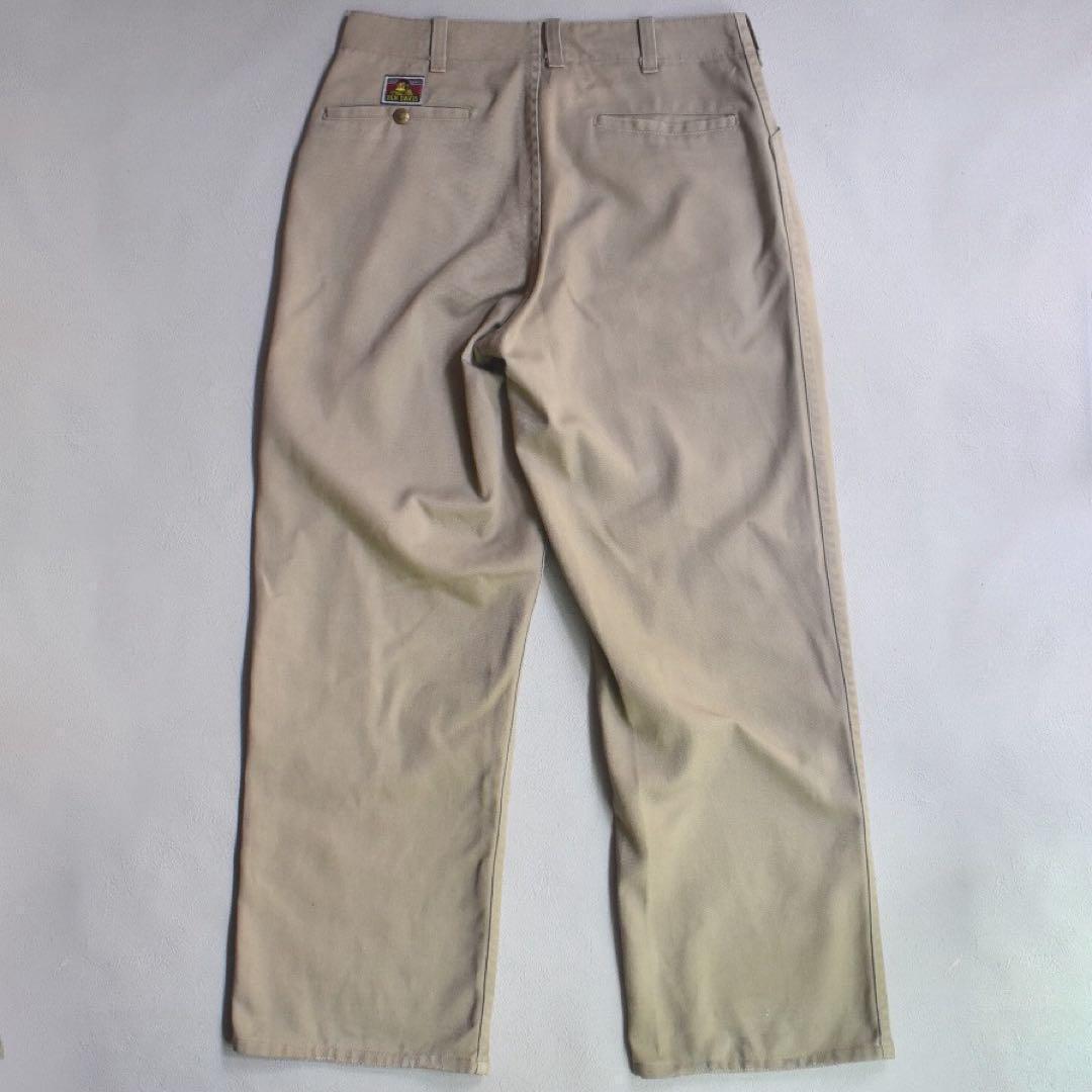 【フォロー割適用】70s BEN DAVIS フリスコパンツ 赤青裏チェーンステ