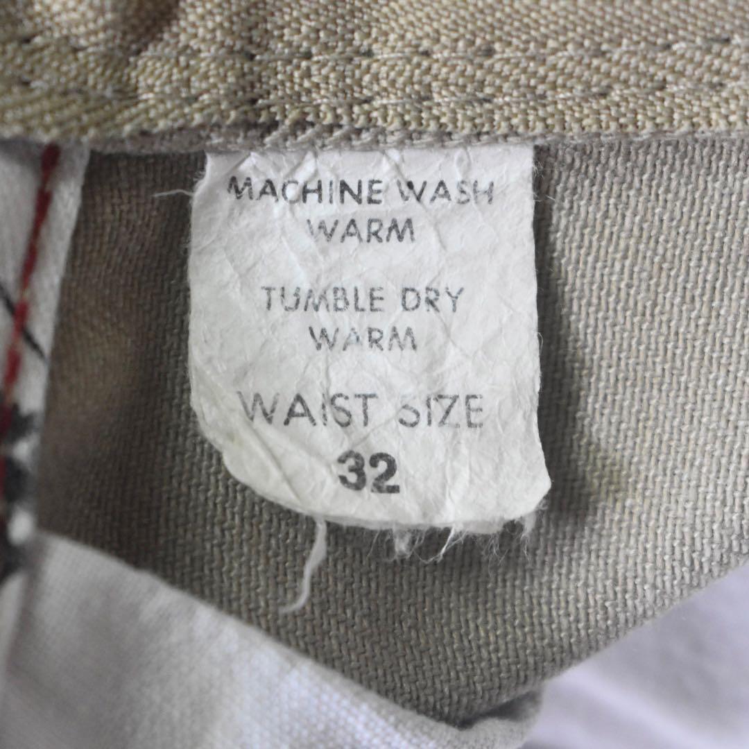 【フォロー割適用】70s BEN DAVIS フリスコパンツ 赤青裏チェーンステ