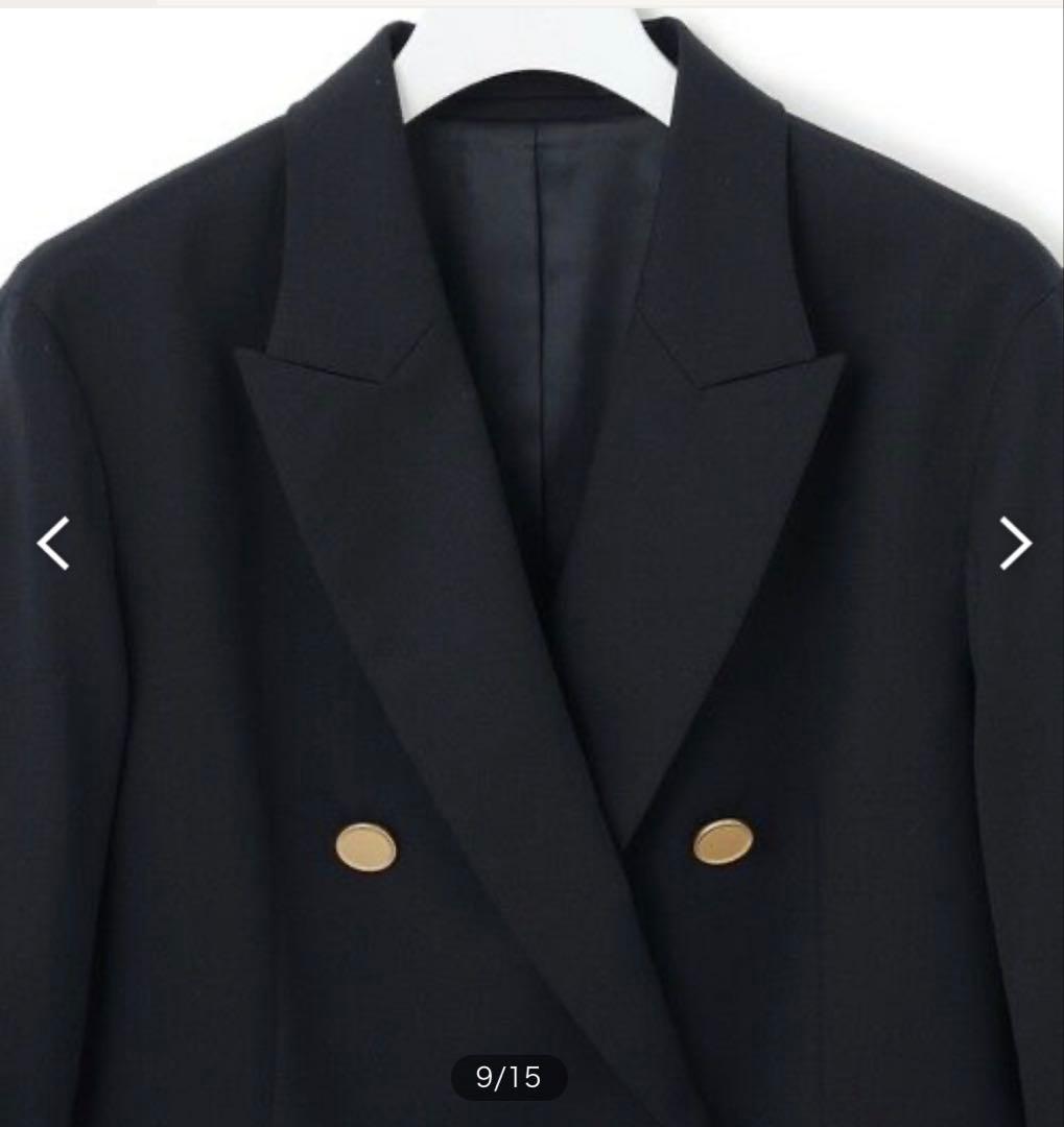 23区　紺ブレ　テーラードジャケット　金ボタン　セレモニー　ネイビー　40