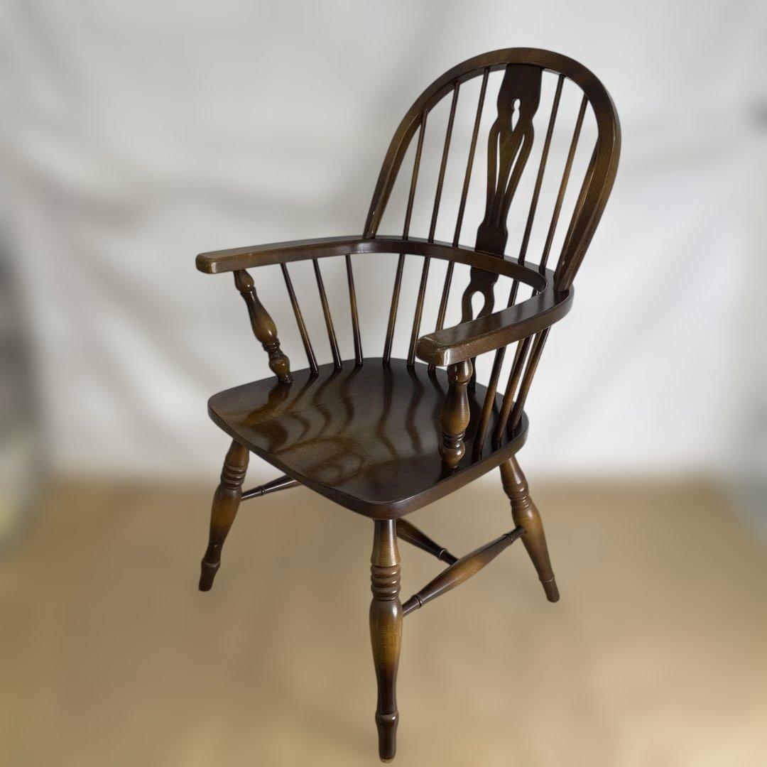 最終値下げ！ウインザーチェアー　キツツキ　国産　飛騨産業　04