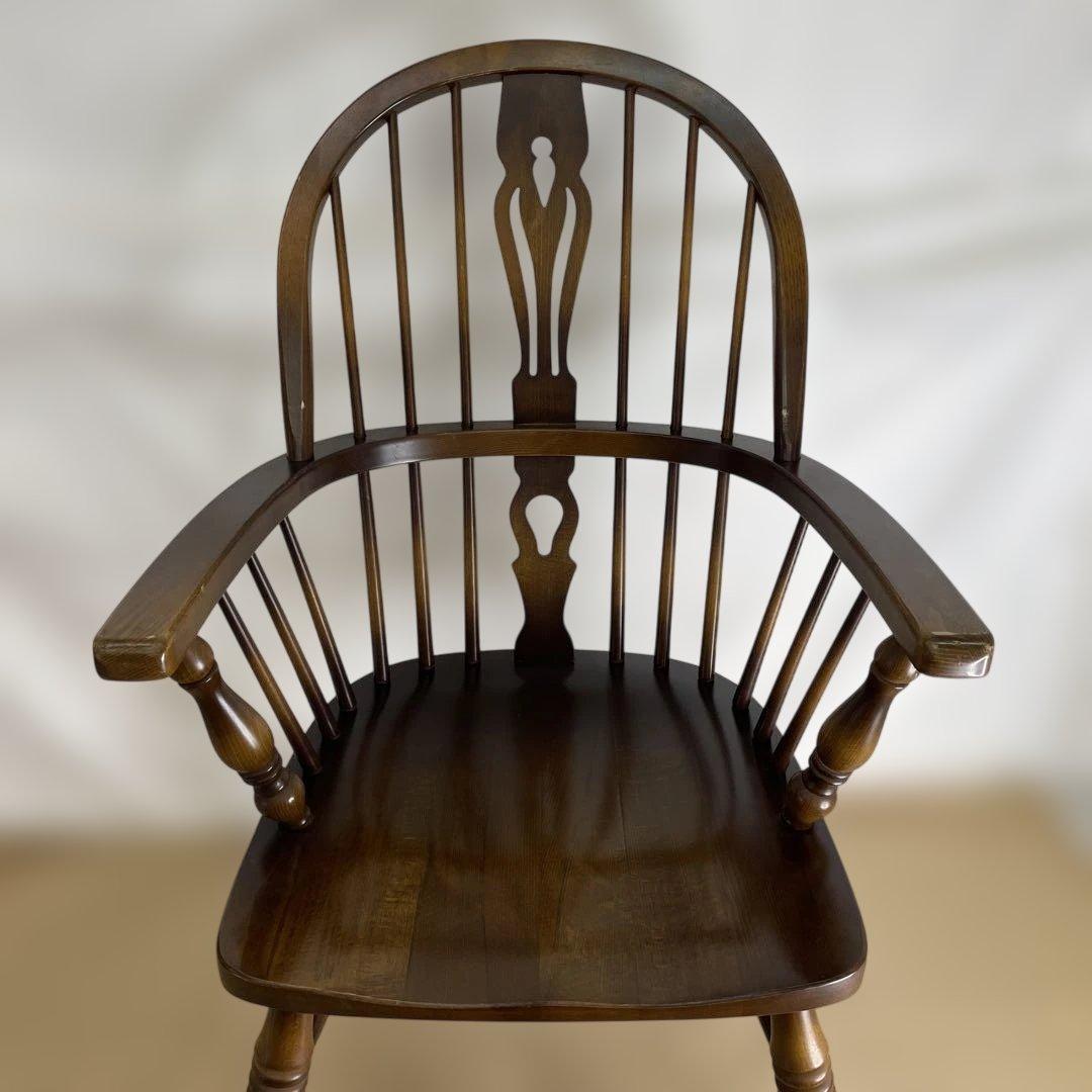 最終値下げ！ウインザーチェアー　キツツキ　国産　飛騨産業　04