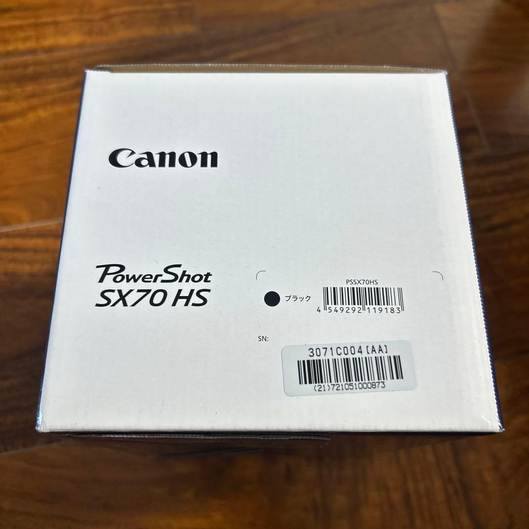 Canon PowerShot SX70 HS ブラック　未使用品
