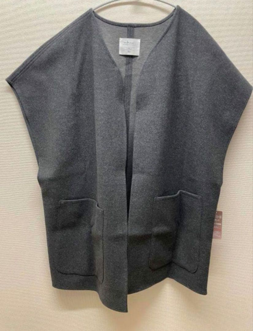 専用です新品未使用cafuné ノーカラー ベスト グレー　ジレ