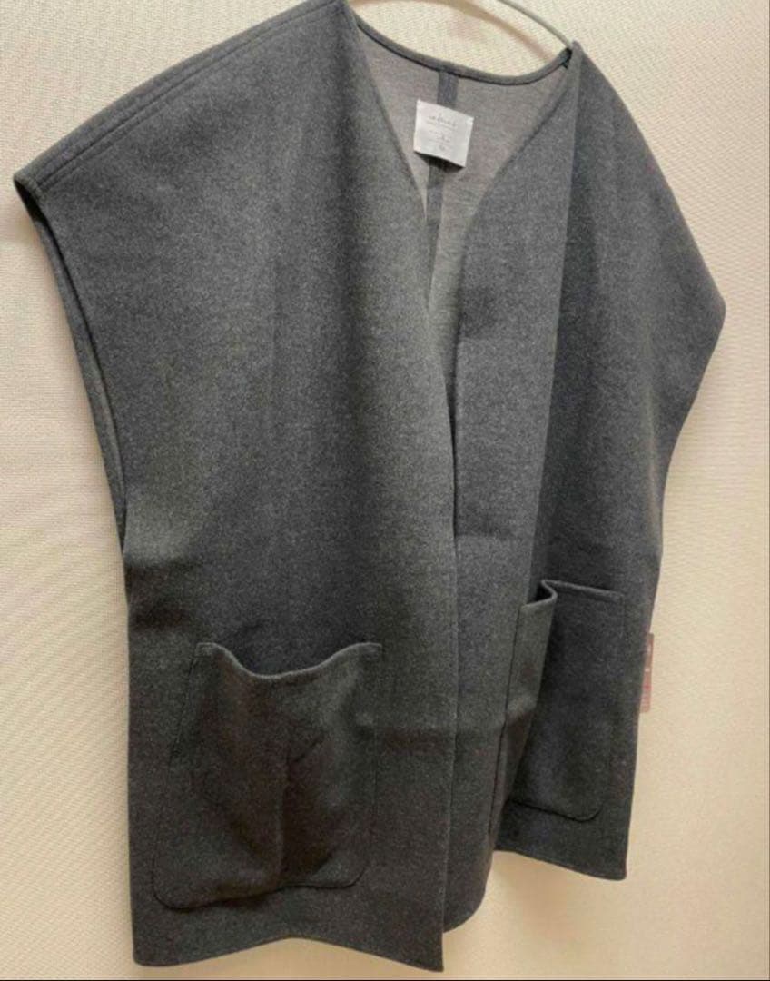 専用です新品未使用cafuné ノーカラー ベスト グレー　ジレ