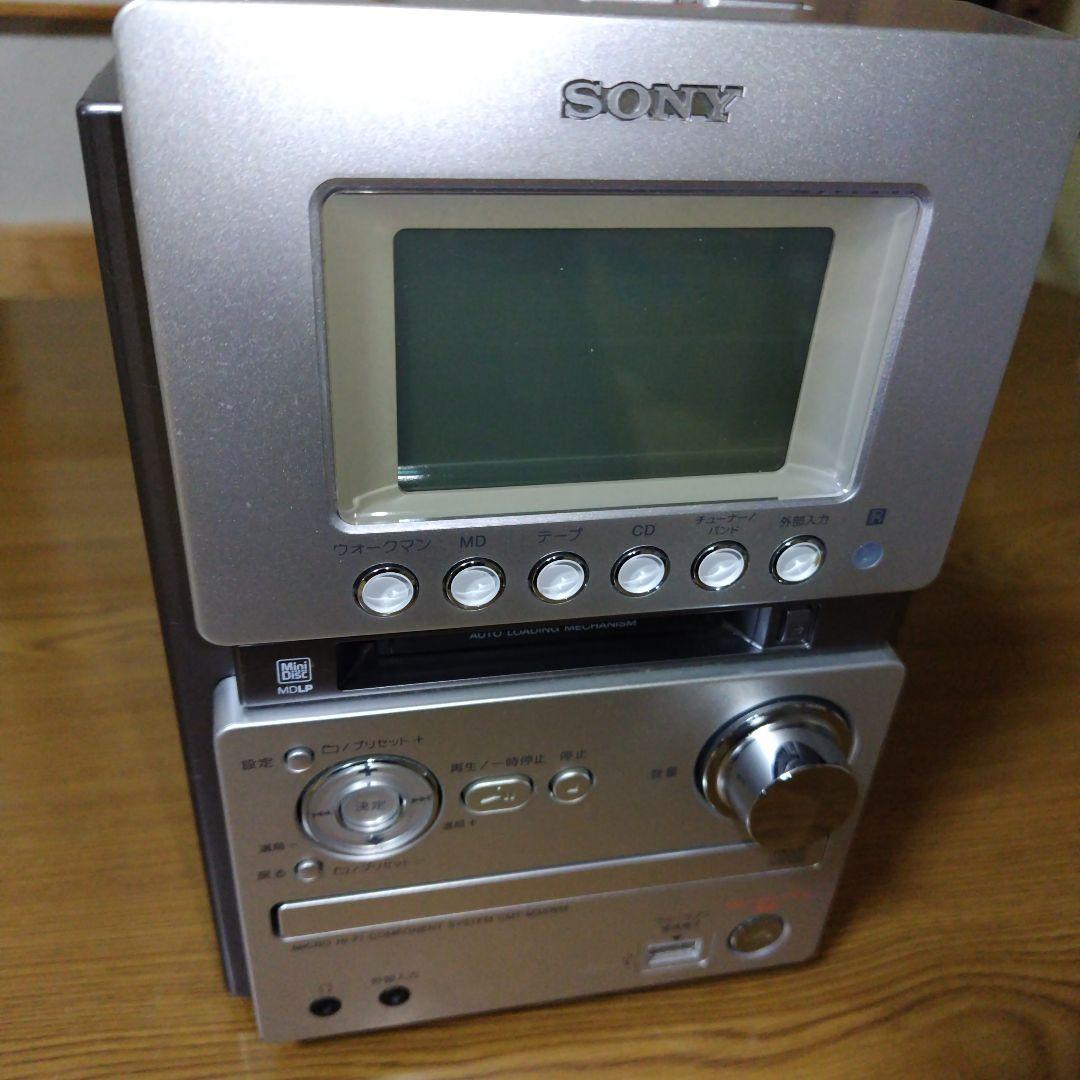 SONY ソニー　CMT-M35WM（ HCD-M35WM）ミニコンポ シルバー