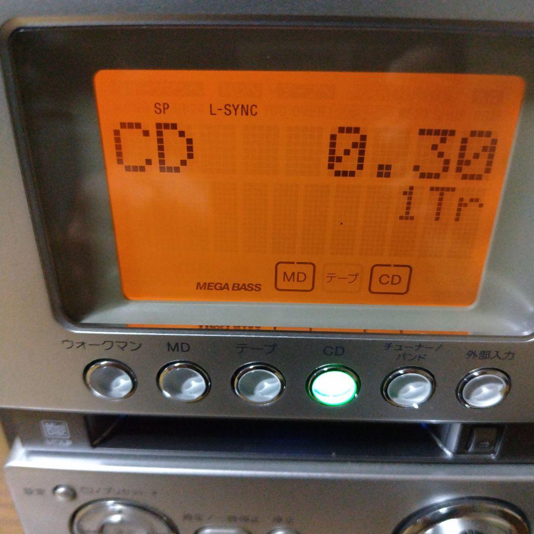 SONY ソニー　CMT-M35WM（ HCD-M35WM）ミニコンポ シルバー