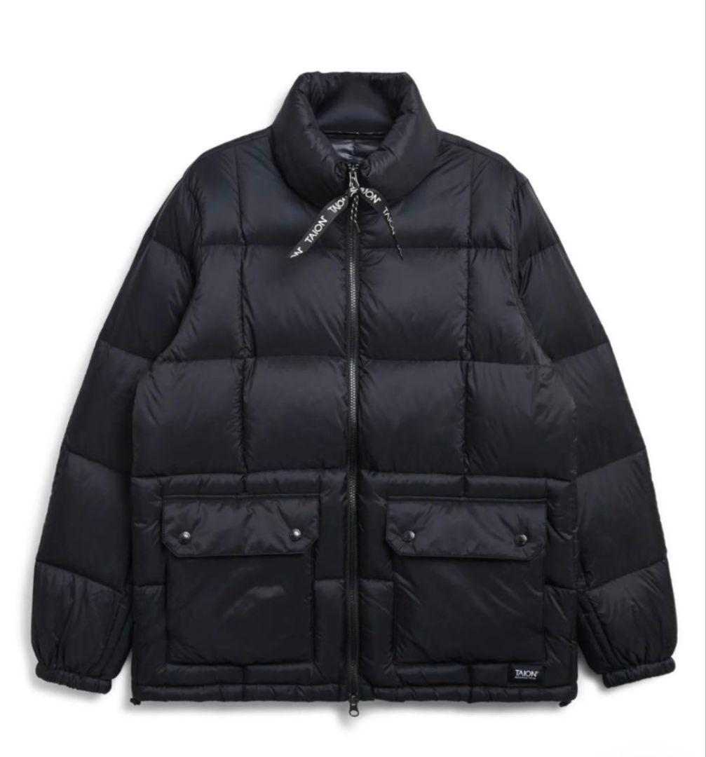 す*こ様 ブラックTAION-102VZMT マウンテン パッカブル ダウンジャ