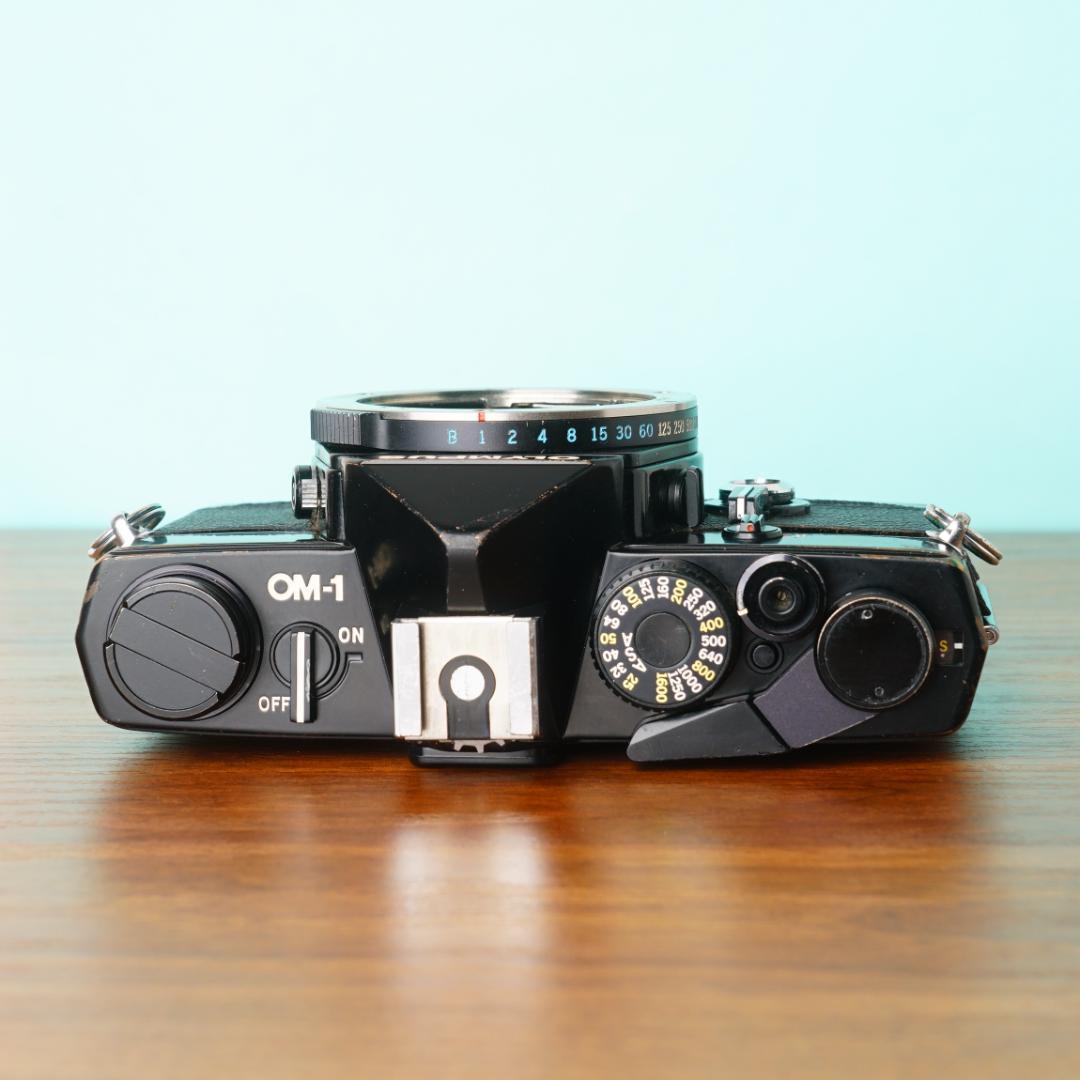 完動品◎オリンパス OM-1 ボディ ブラック フィルムカメラ #68