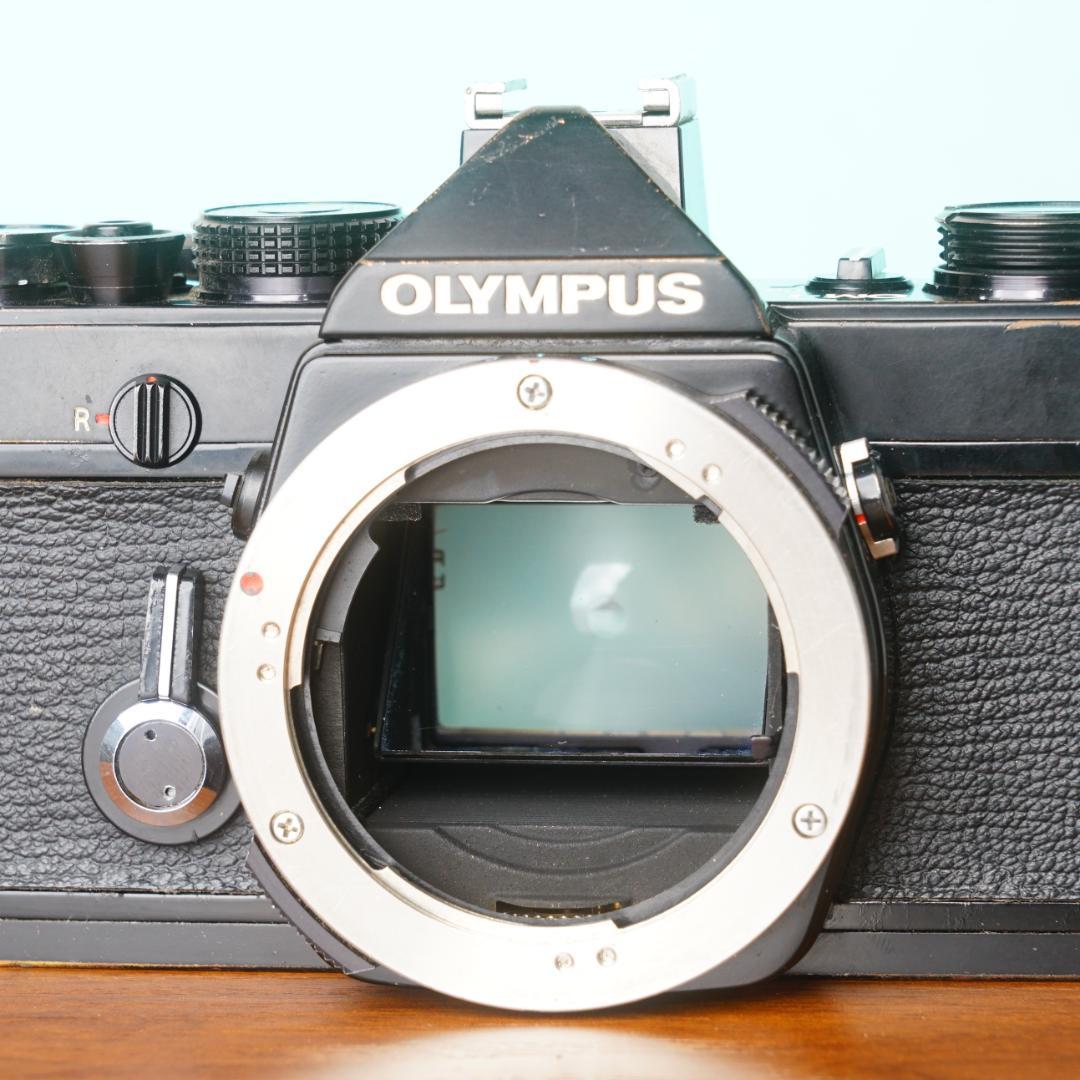 完動品◎オリンパス OM-1 ボディ ブラック フィルムカメラ #68