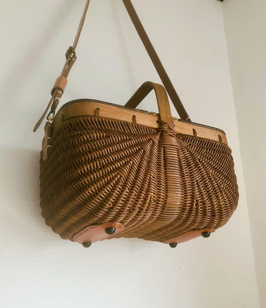 Lさま専用　新品ワンハンドルMサイズ　ダークブラウン　足付き　ショルダーカスタム