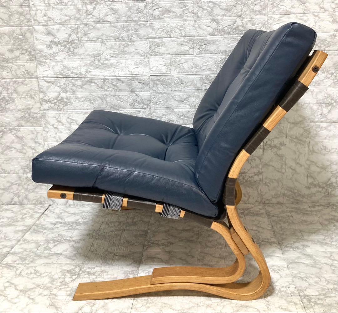 【希少 本革】karimoku domani スカンジナビアン イージーチェア③