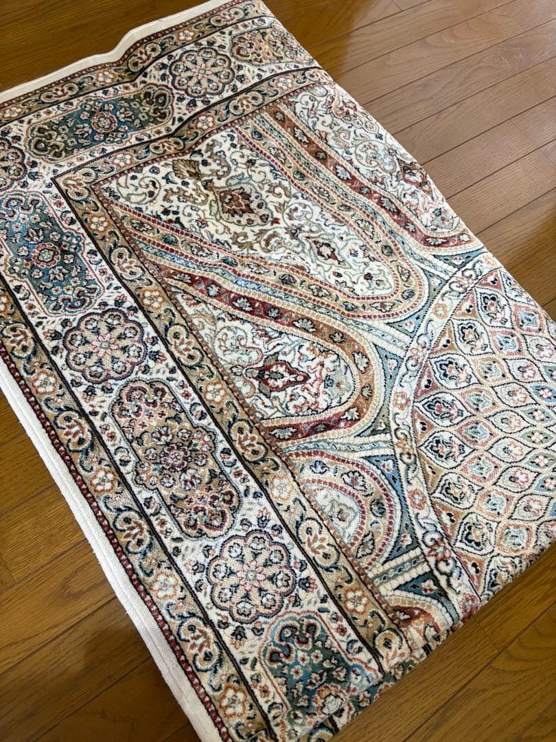 美品) ペルシャ風 ラグ 絨毯 サヤンサヤン