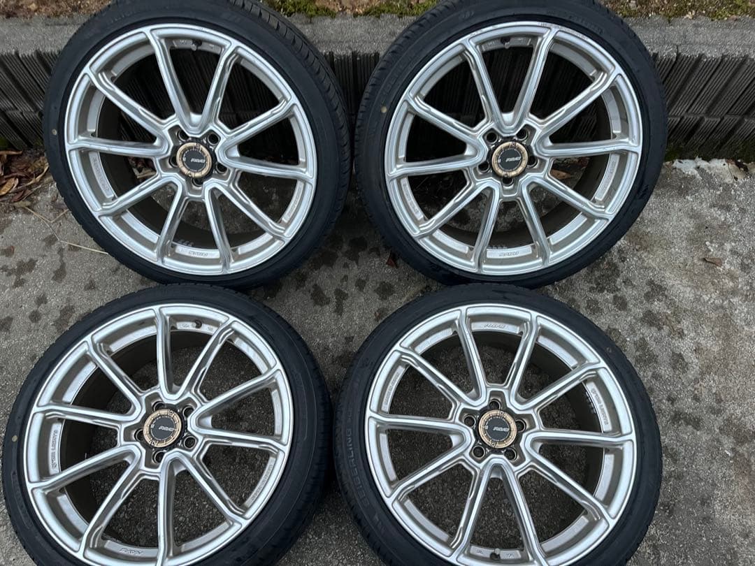 ⭐︎122213⭐︎①2025年製造！215/40R18タイヤアルミセット1本
