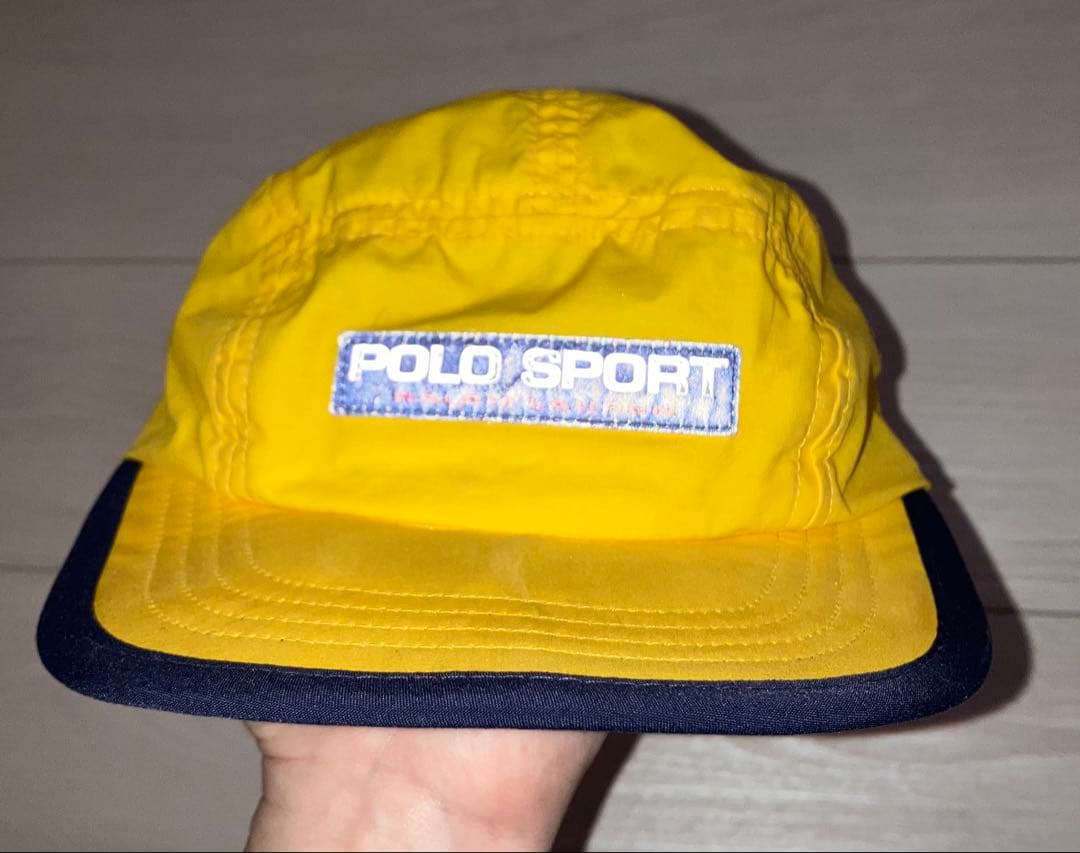 90s polosport ポロスポーツ ジェットキャップ cap 5パネル