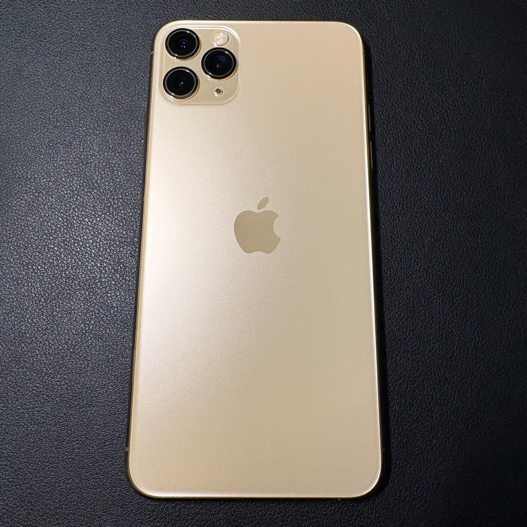 【美品】Apple iPhone 11 Pro Max 64GB ゴールド