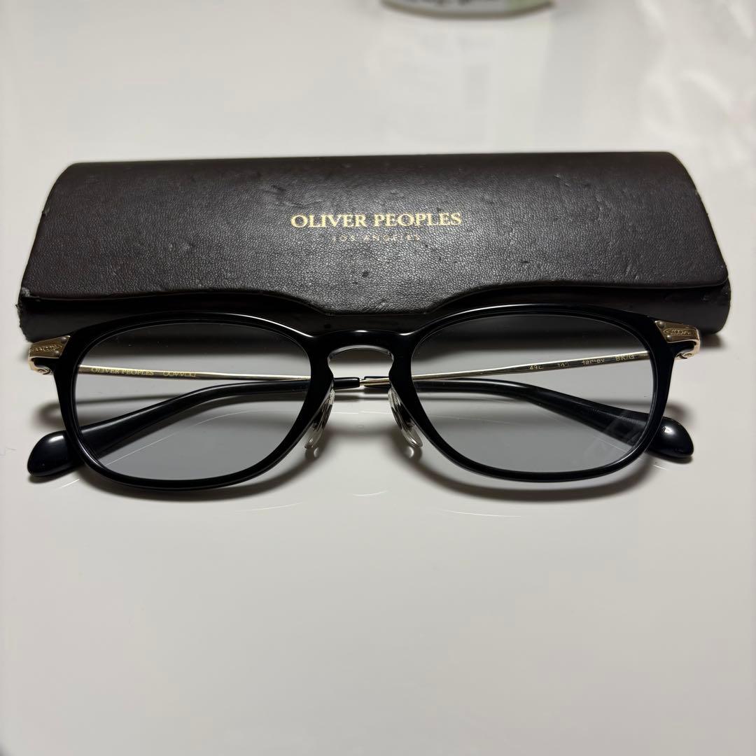 OLIVER PEOPLES HARLEY BK/G サングラス　度なしケース付