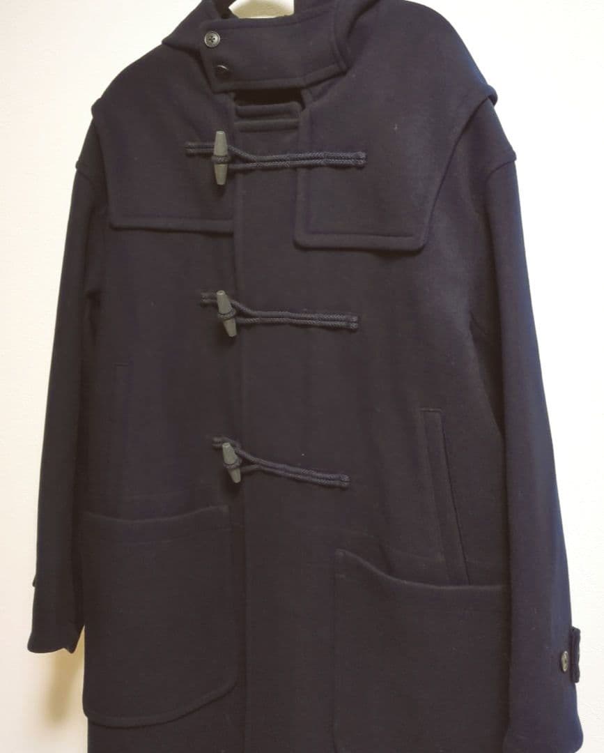 ユニクロ　ジルサンダー　XXL ネイビー ダッフルコート トグルボタン
