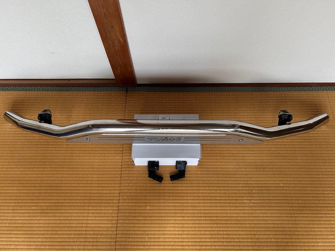 三菱 デリカD5 前期　フロントアンダーガード　スキッドバー　JAOS