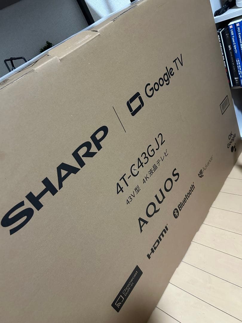 SHARP 4T-C43GJ2 43インチ液晶テレビ