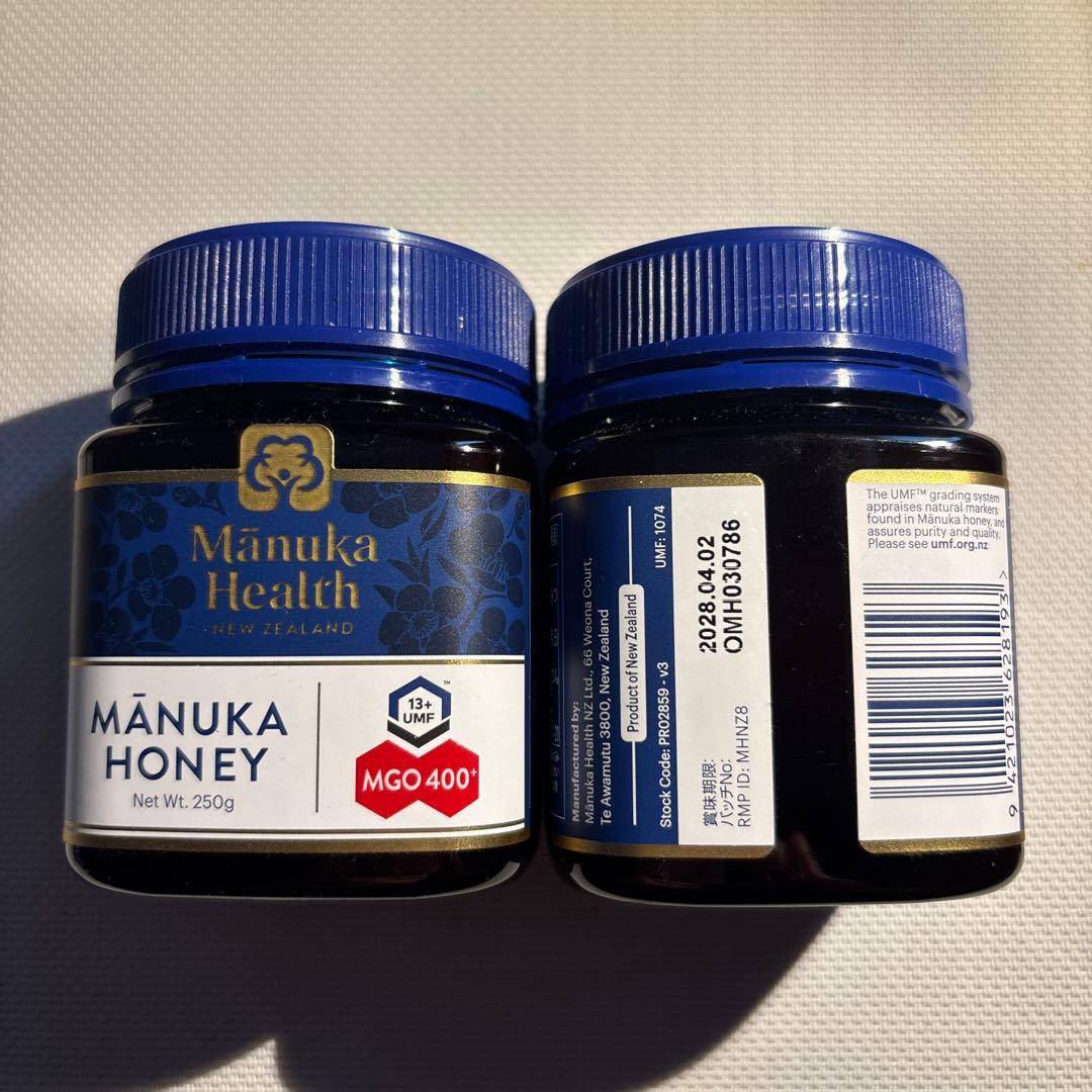 国内正規品 28%引 マヌカヘルス MGO400 250g セット マヌカハニー