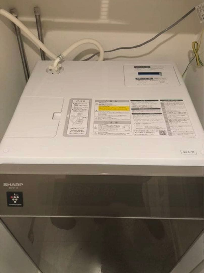 【美品】SHARPドラム式洗濯乾燥機 ES-G111-NL