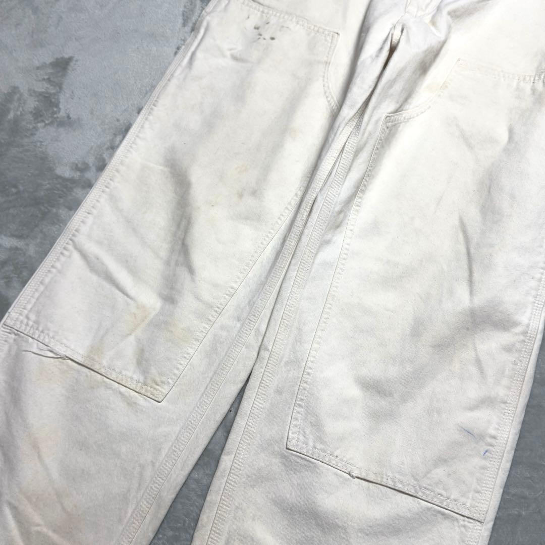 【希少】carhartt ダブルニーペインターパンツ NAT ホワイト USA製