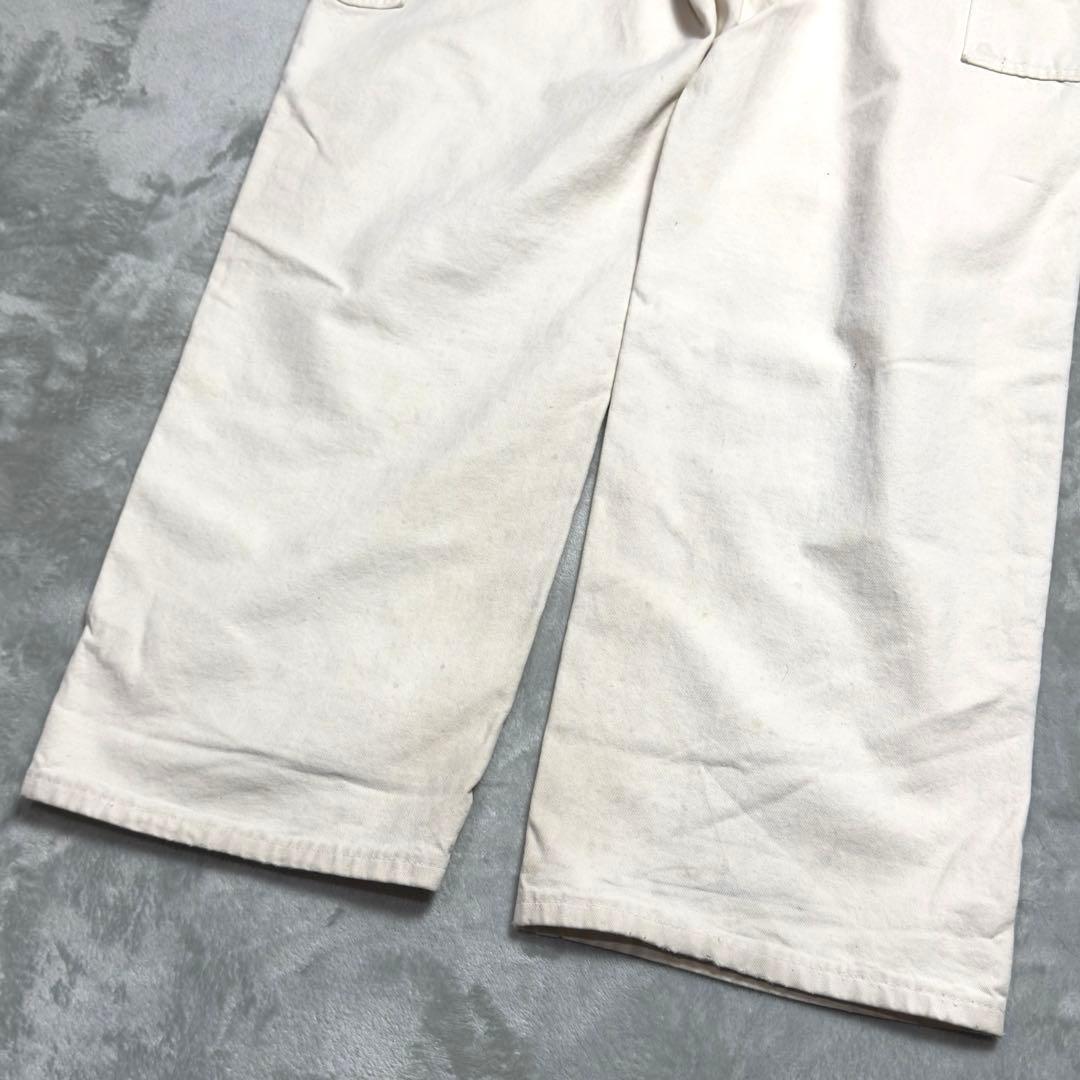 【希少】carhartt ダブルニーペインターパンツ NAT ホワイト USA製