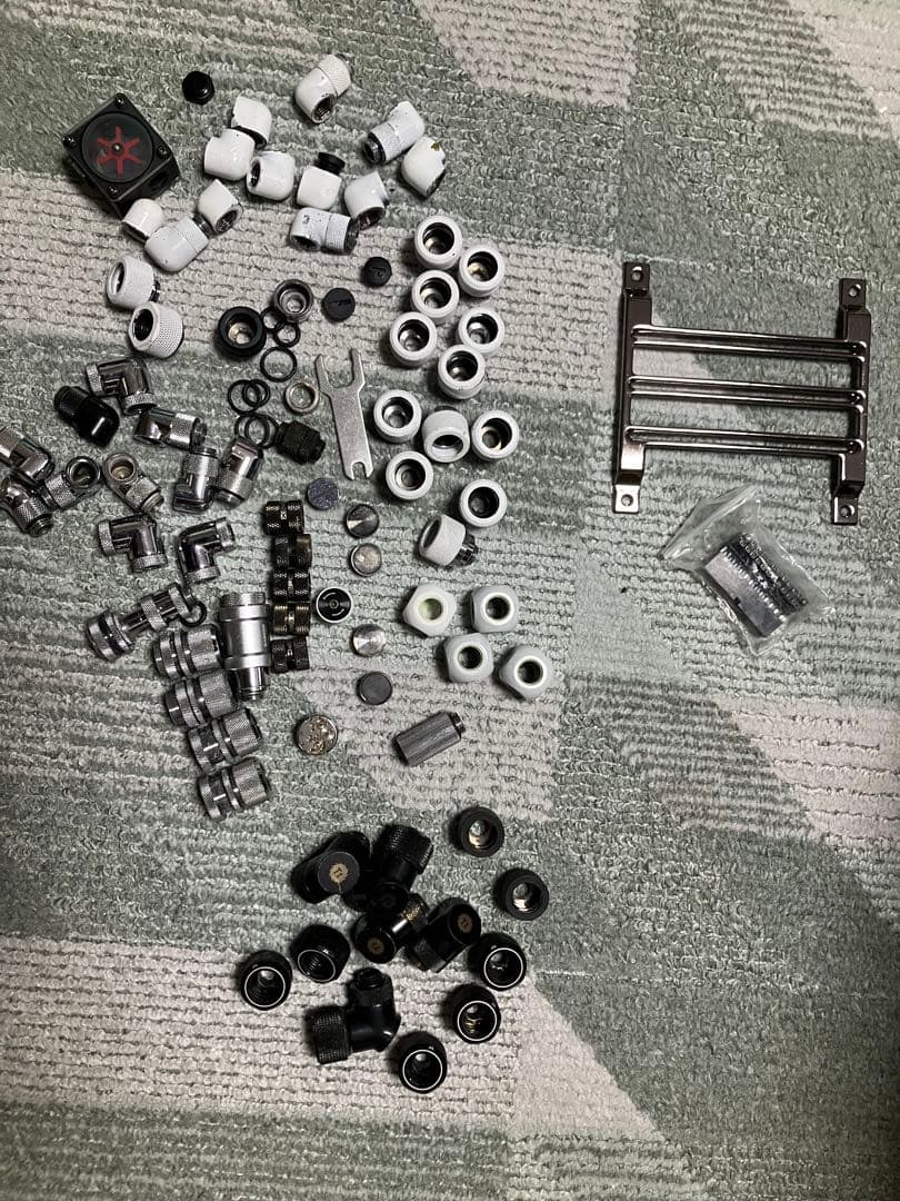 本格水冷用フィッティング他