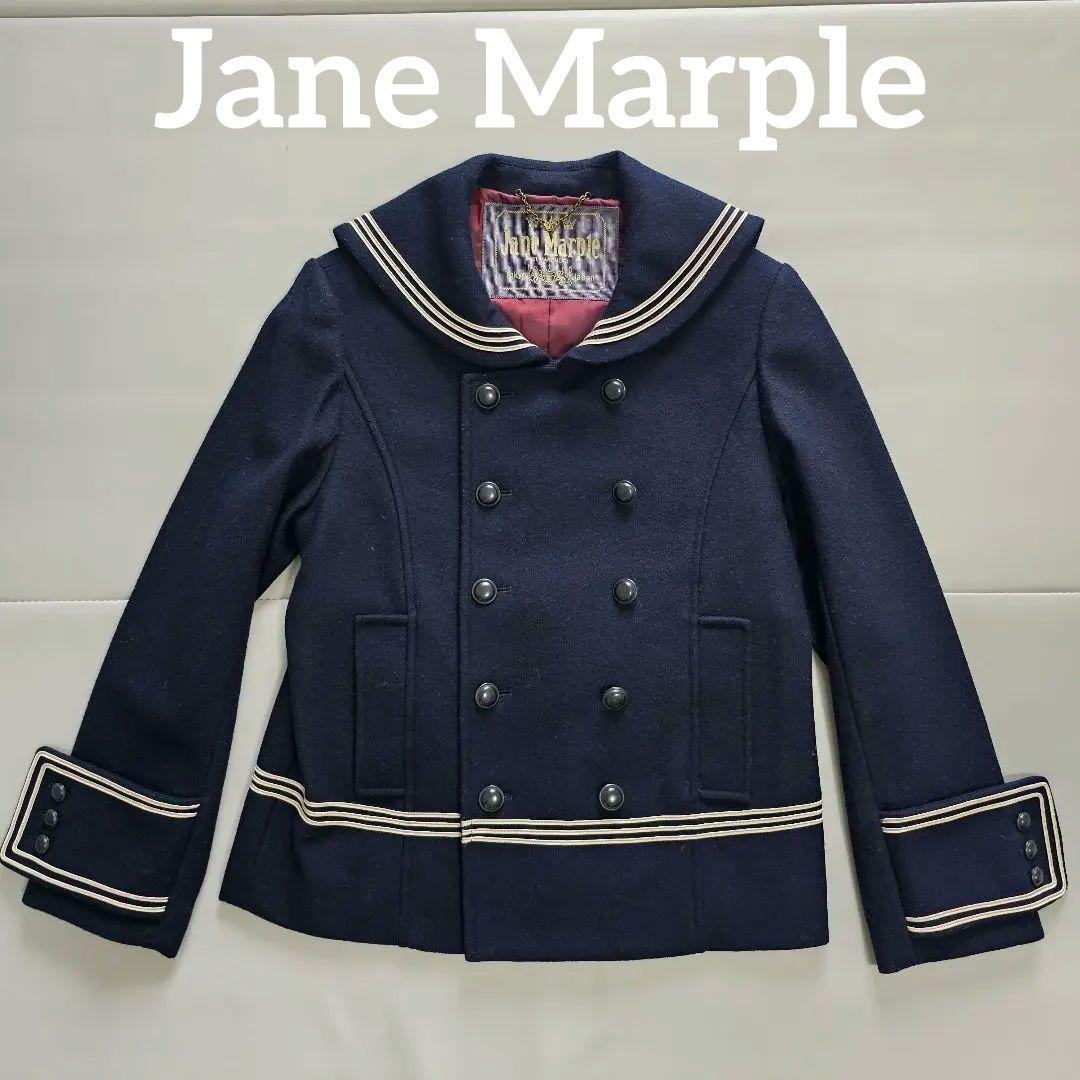 Jane Marple ネイビー セーラー襟ジャケット