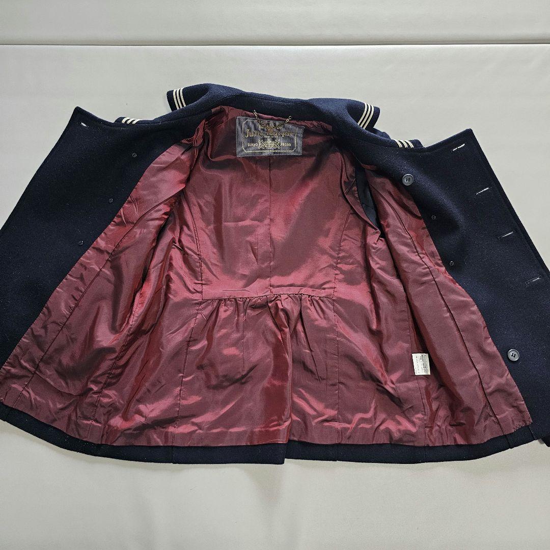 Jane Marple ネイビー セーラー襟ジャケット