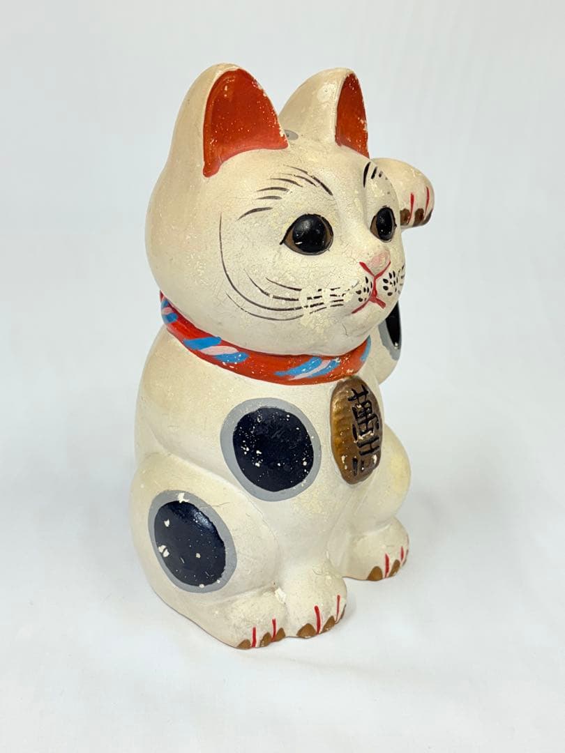 まねきねこ 招き猫 縁起物 貯金箱 猫 アンティーク レトロ