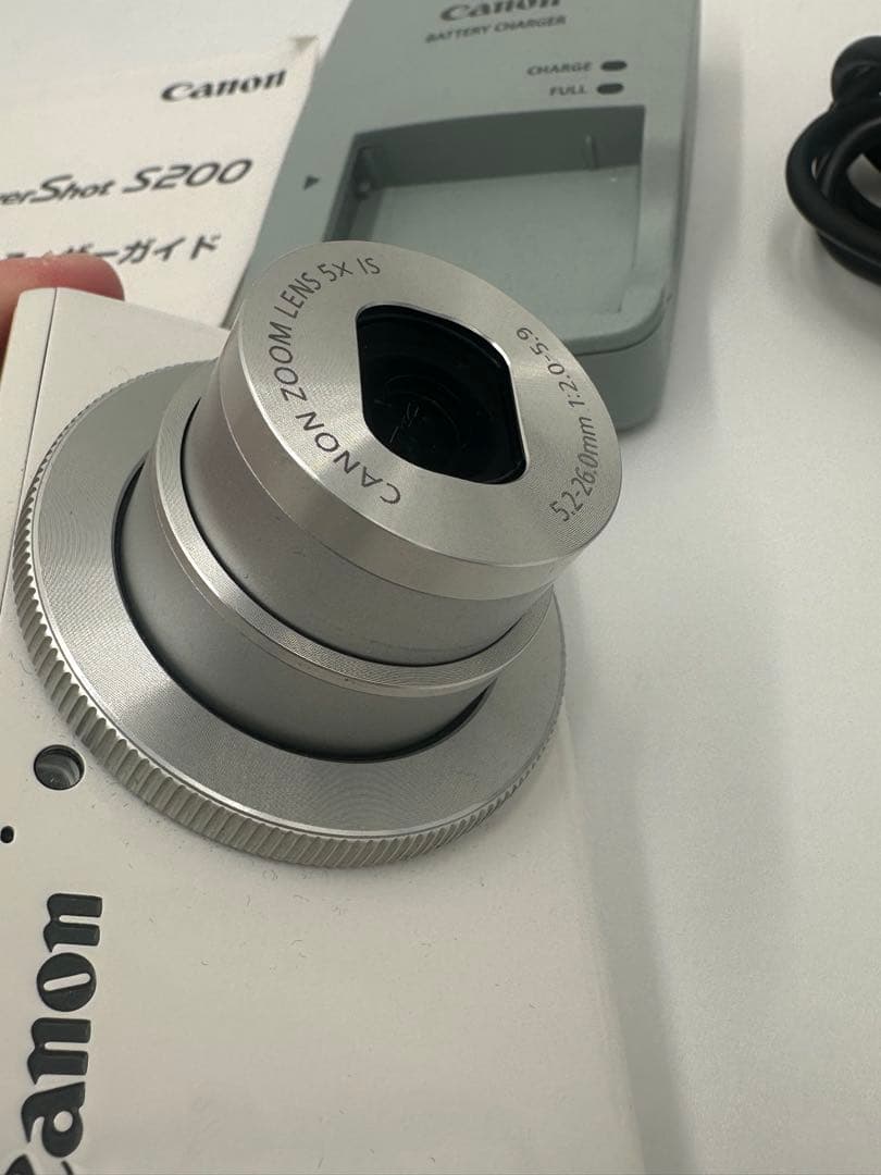 動作確認済み Canon　キャノン　PowerShot S200　パワーショット