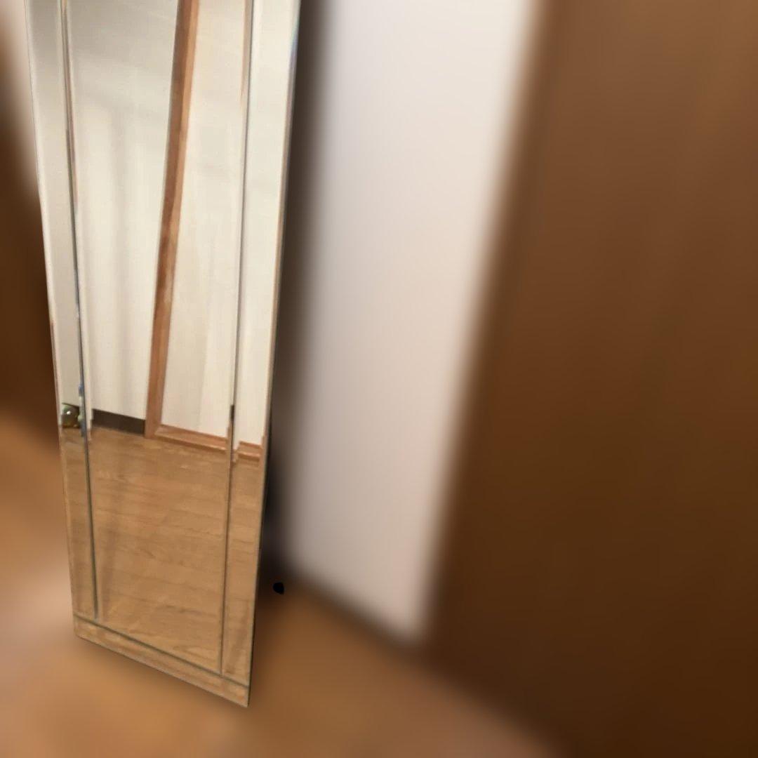 姿見　スタンドミラー　大塚家具　シンプル