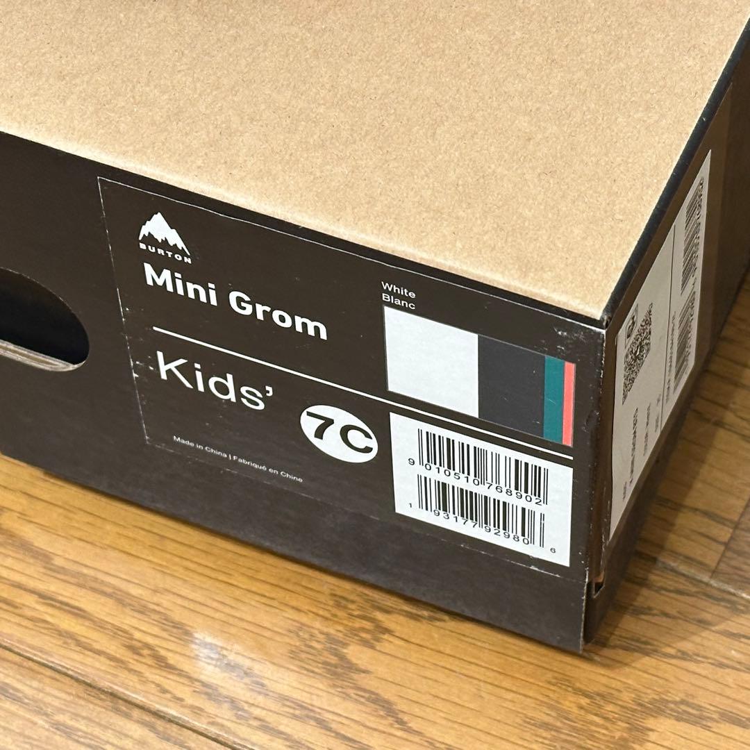 [新品未使用] Burton ミニグロム スノーボードブーツ 13.5cm