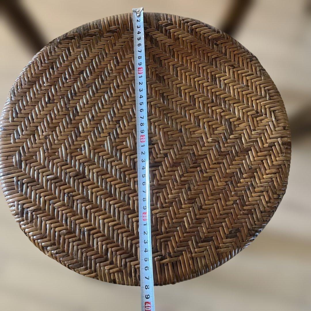 美品⭐︎ラタンチェア 籐 曲木 2脚 可愛いです