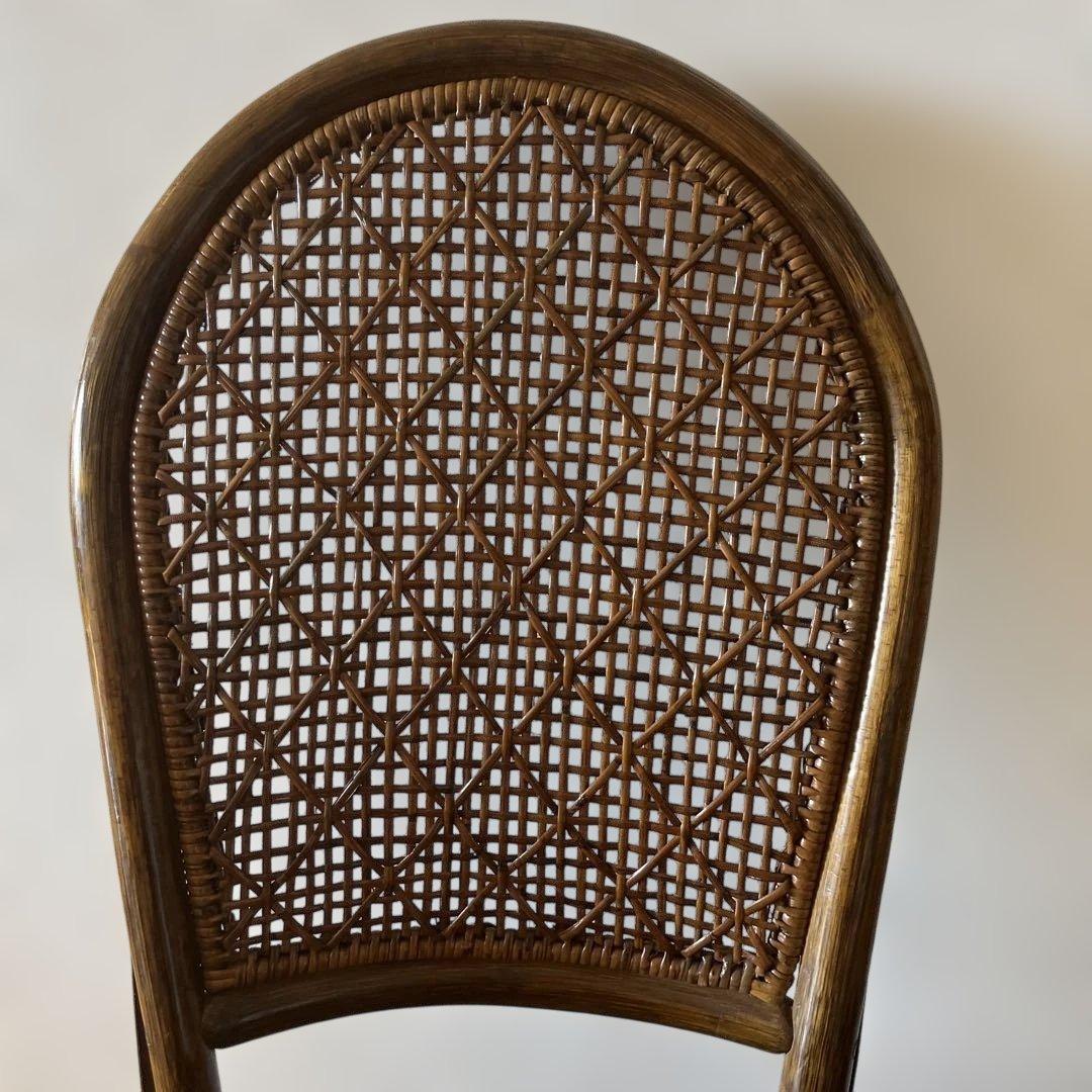 美品⭐︎ラタンチェア 籐 曲木 2脚 可愛いです